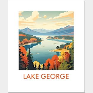 LAKE GEORGE Posters and Art